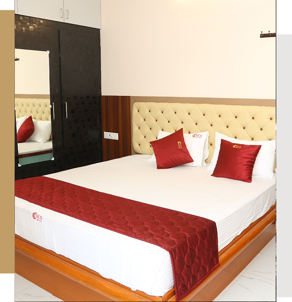 Spacious living area at Naga Cottage designed for comfort